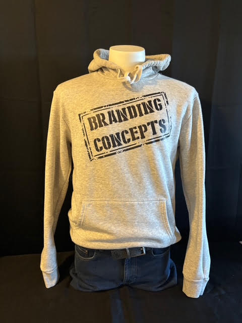 Branding Concepts Logo Hoodie - Gray