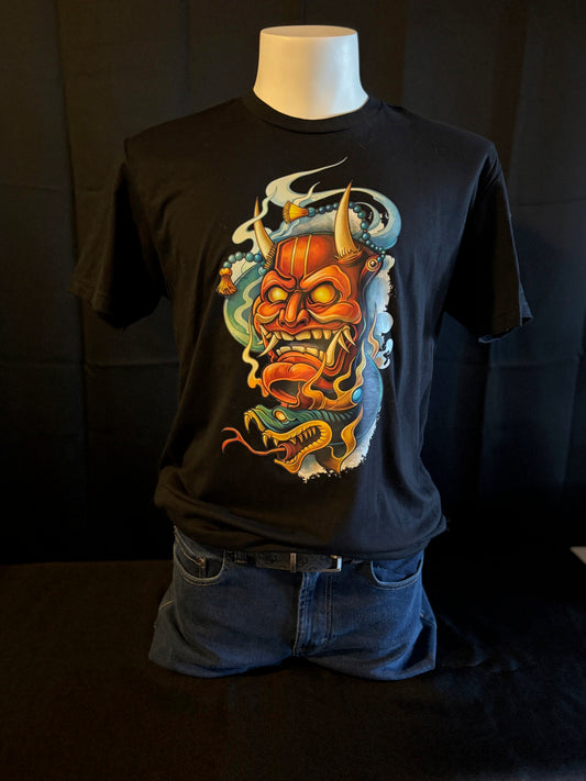Hannya Mask & snake